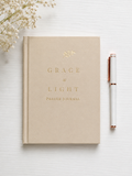 Grace & Light Prayer Journal + Pen — 🕊️ Warm Sand
