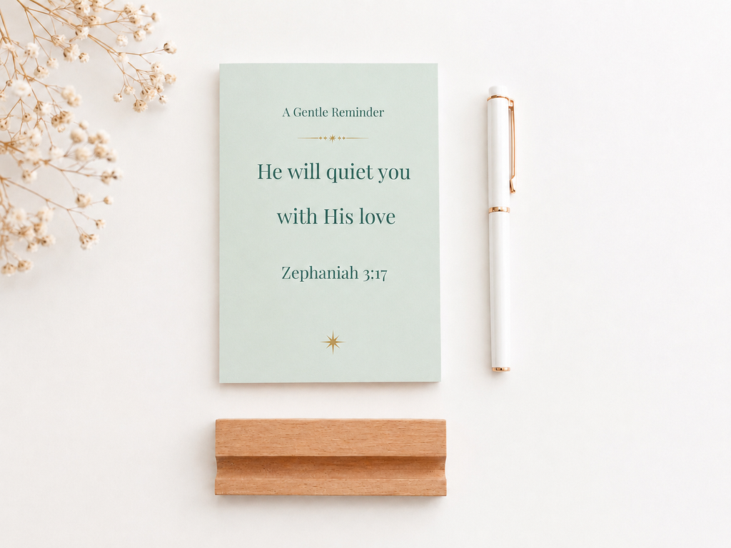 Grace & Light – Quiet Moments Card Set | 🌿 Soft Mint
