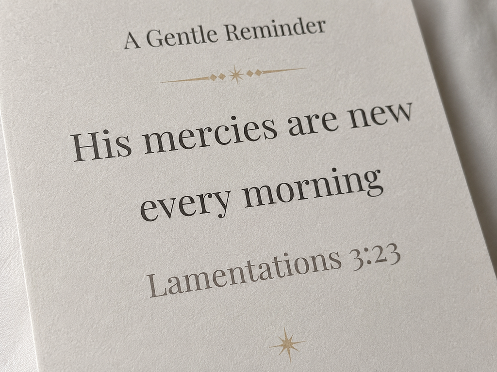 Grace & Light – Quiet Moments Card Set | 🕊️ Warm Sand