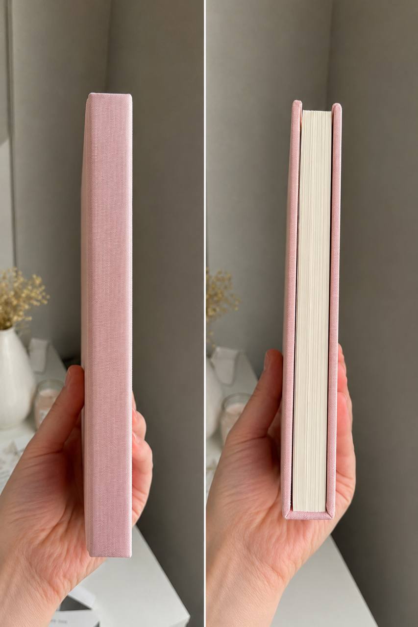 Grace & Light Prayer Journal + Pen — 🌸 Blush Rose